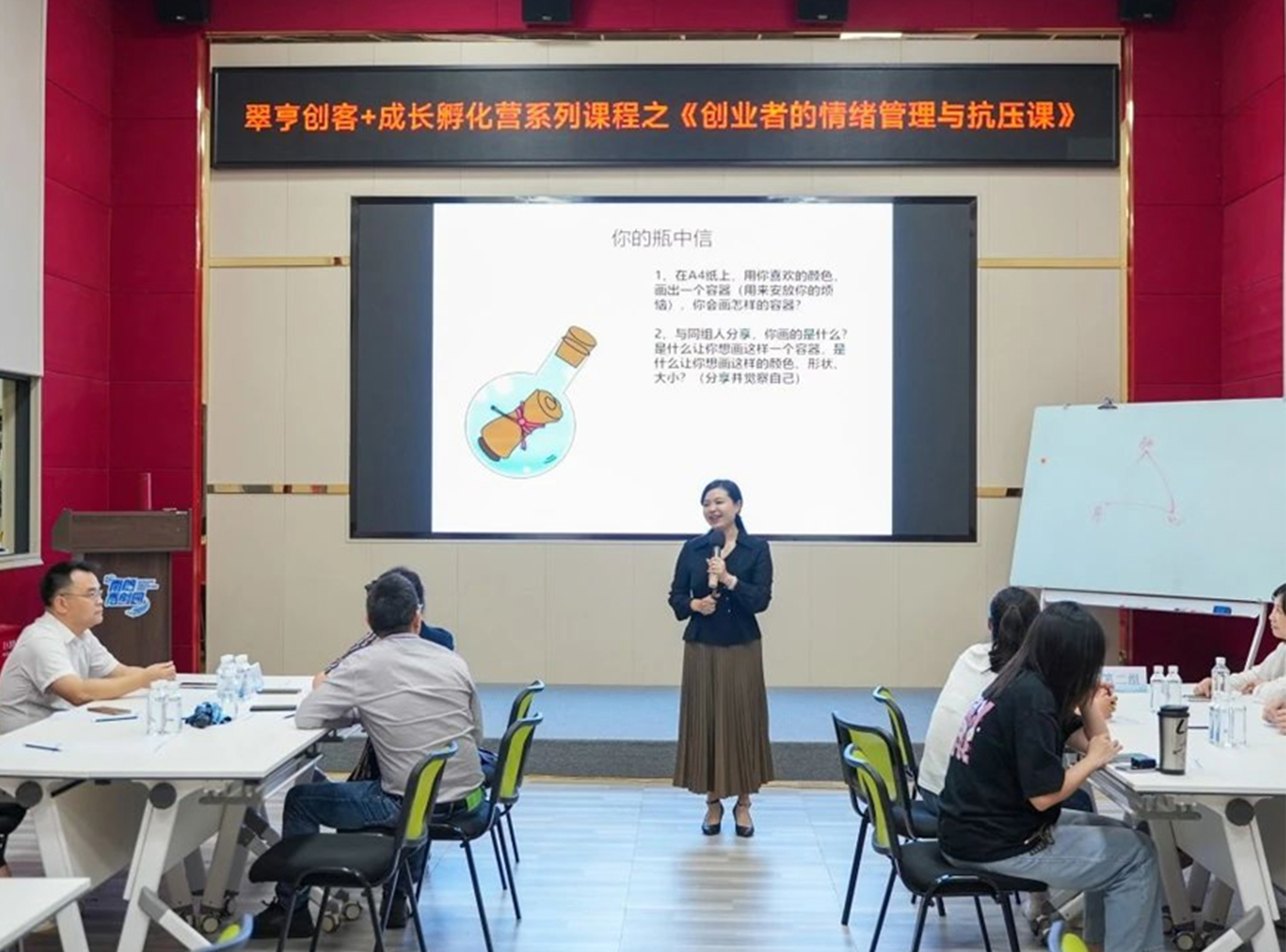 活动回顾｜创业者必修课——如何重构情绪管理系统