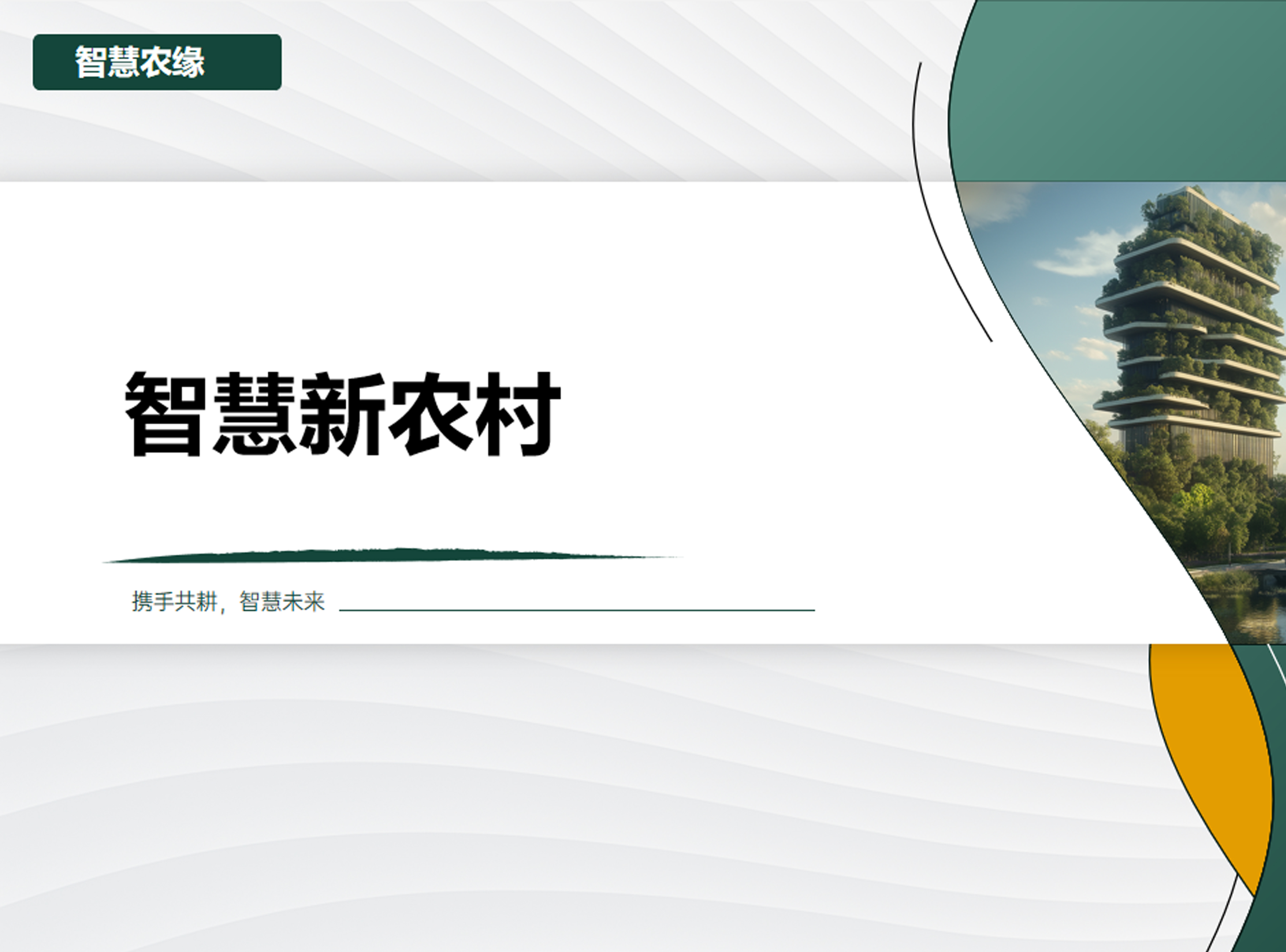 智慧新农村